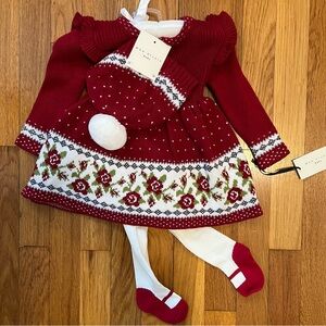 Red and White Kids Matching Set